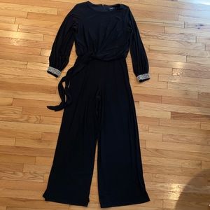 MSK Black Embellished Jumpsuit